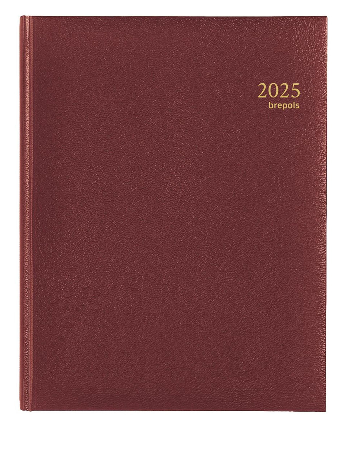 Agenda Brepols timing semaine nl 2026 lima rouge