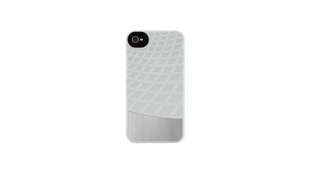 Belkin coque rigide meta 030 blanc pour apple iphone 4 4s