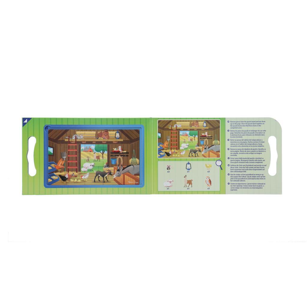 Melissa doug puzzle magnétique safari 2x 15 pièces
