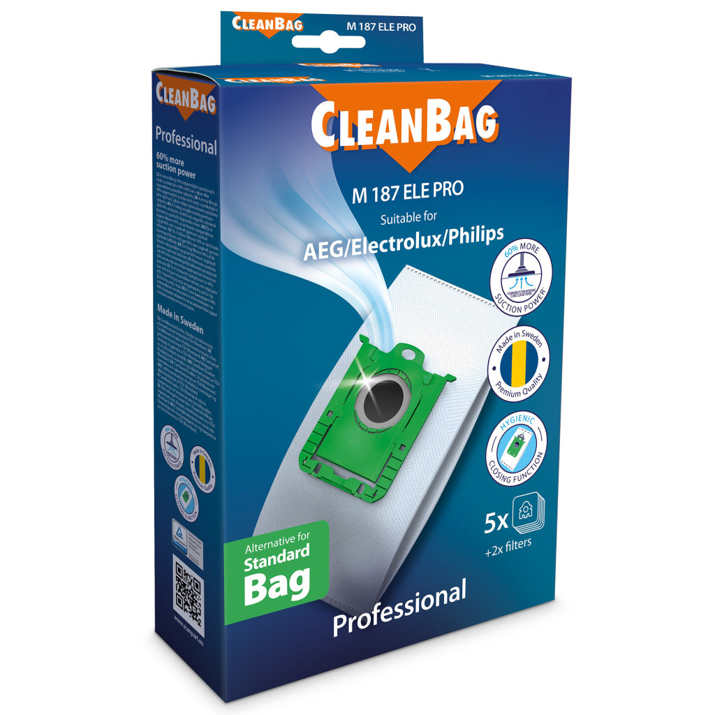 Sacs pour aspirateur professionnel Scanpart cleanbag 5 pièces