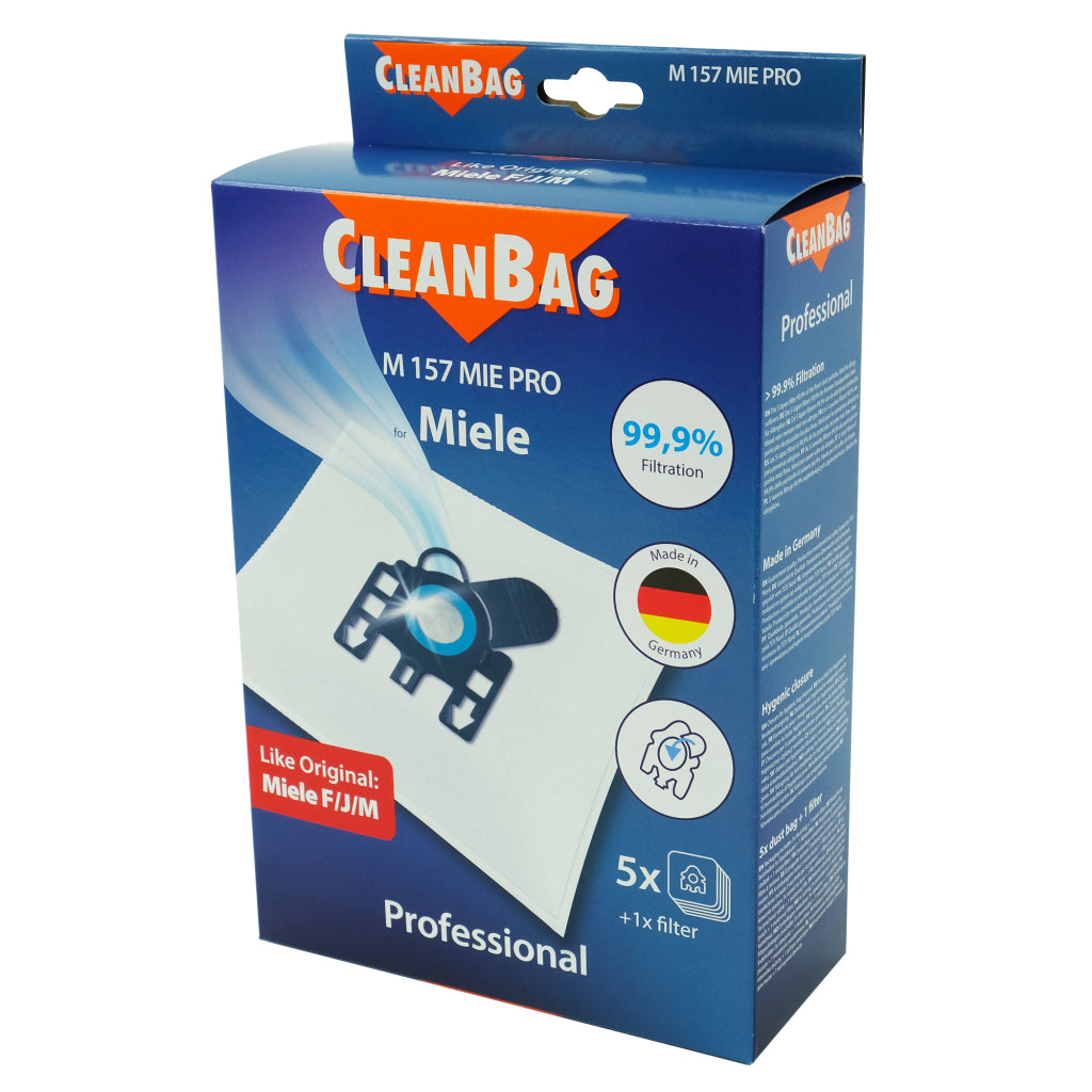 Scanpart cleanbag sac à poussière m 157 mie pro miele 5 pièces