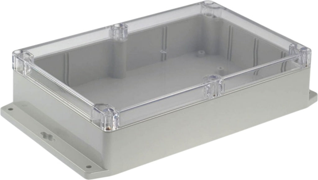 Rnd composants rnd 455-00244 boîtier en plastique 146 x 222 x 55 mm gris clair pc ip65
