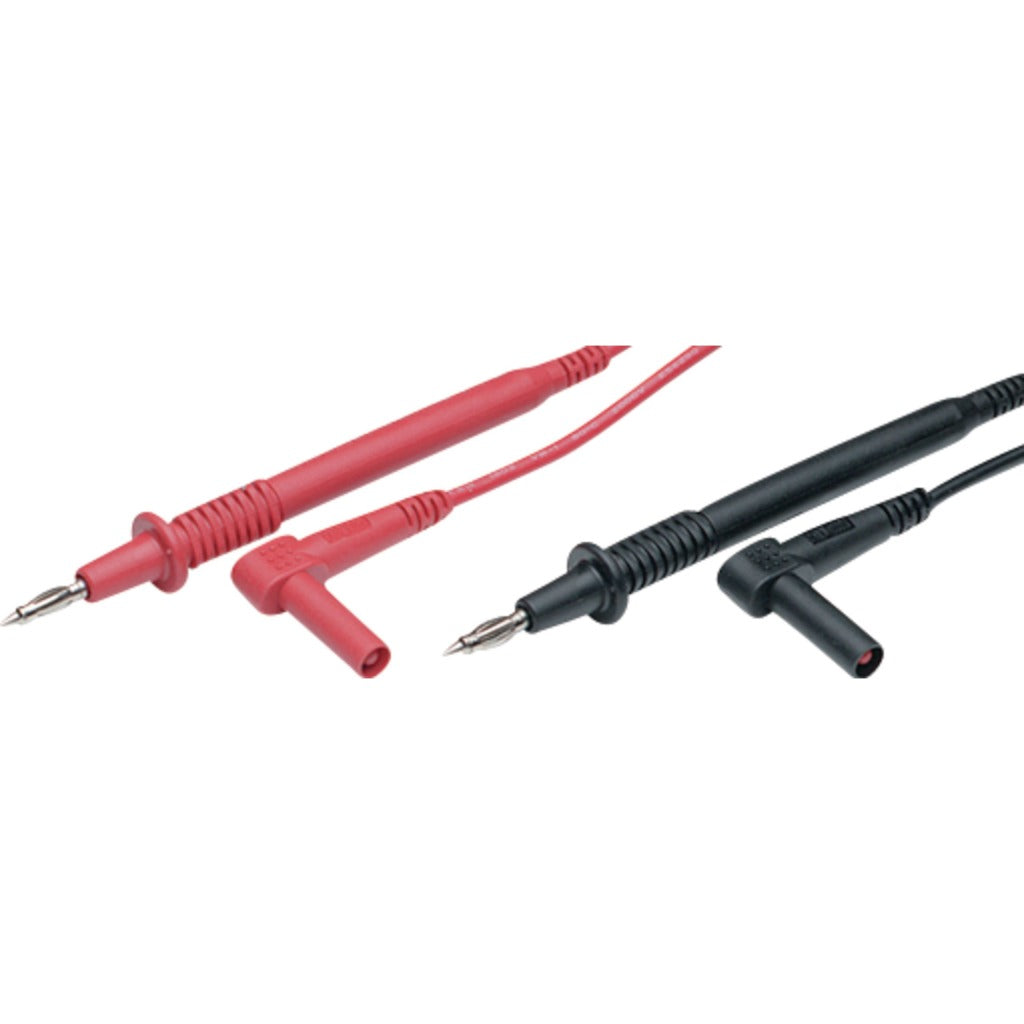 Jeu de cordons de test Appa atl2 1,2 m rouge + noir UE=2 pcs