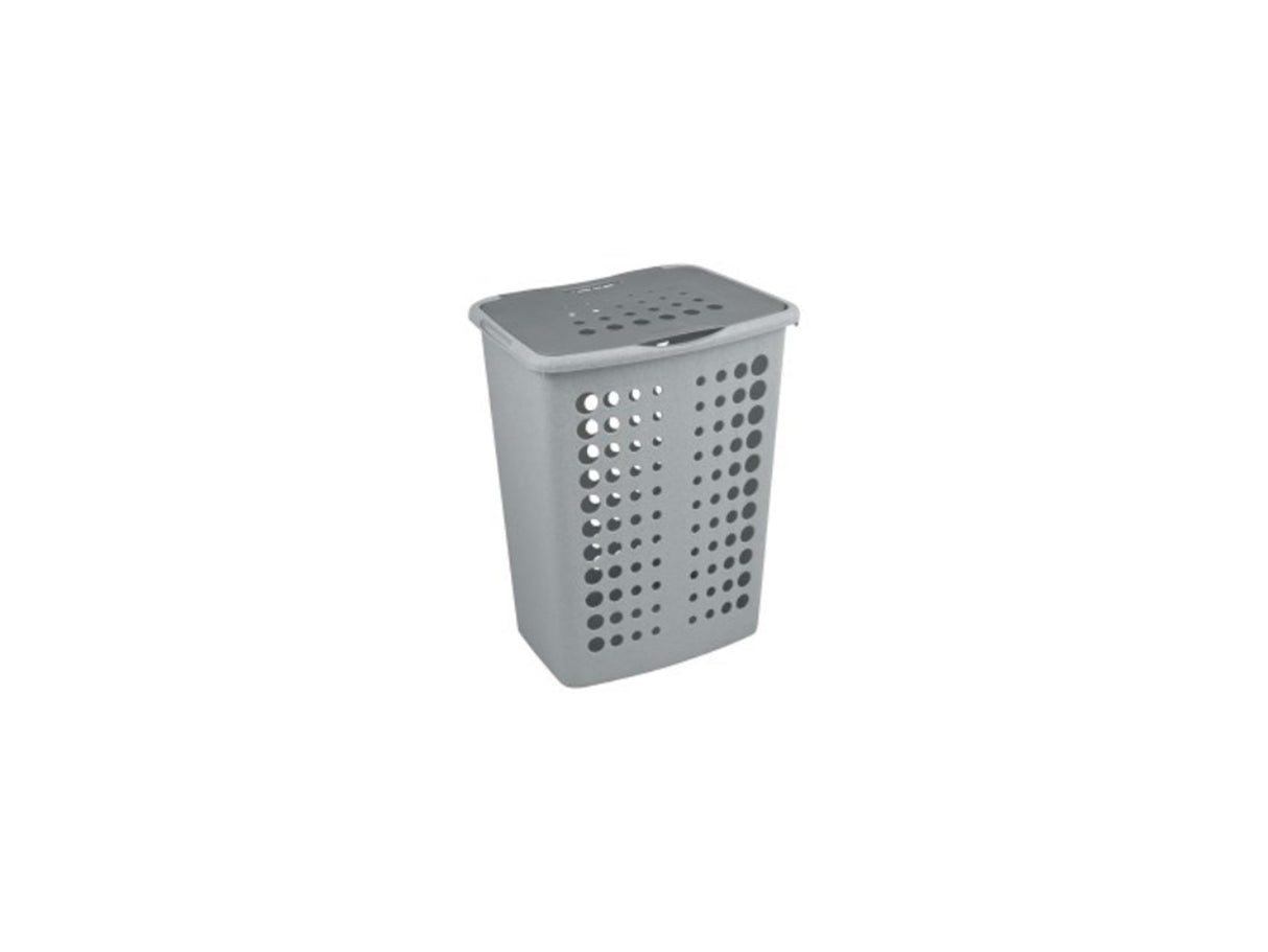 Curver victor boîte à linge 60 l anthracite