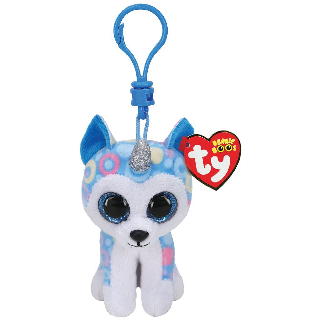 Ty ty beanie boos clip husky peluche Helena 7 cm