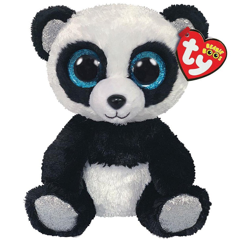 Ty beanie boo #039;s peluche panda ours bambou 15 cm