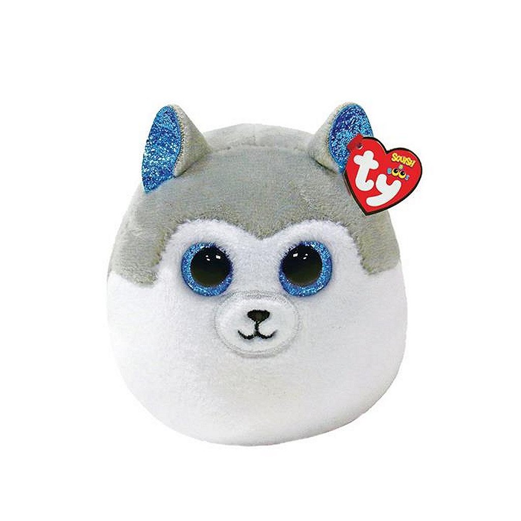 Ty squish a boo oreiller câlin husky slush 8 cm