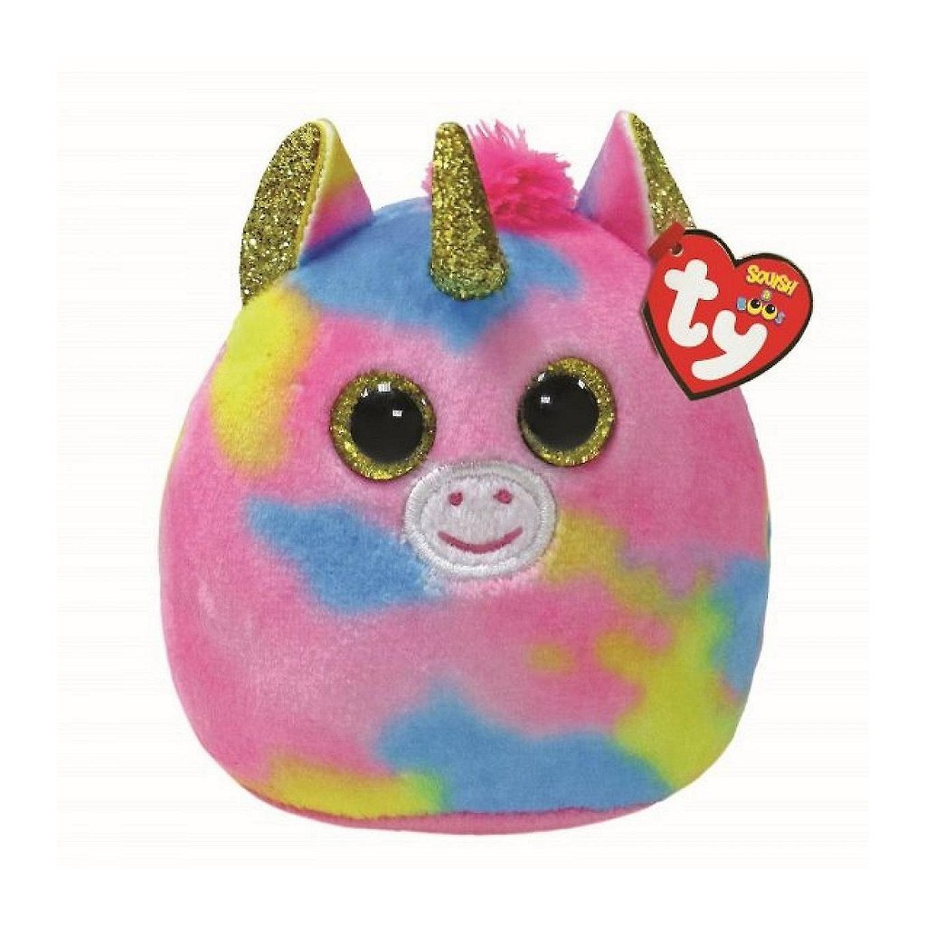 Ty squish a boo coussin câlin licorne fantasia 8 cm