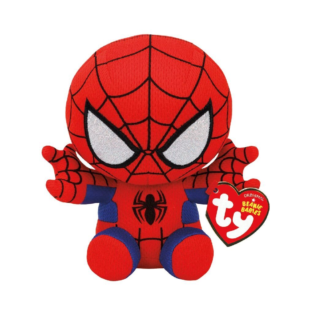 Ty beanie babies marvel peluche spiderman 15 cm