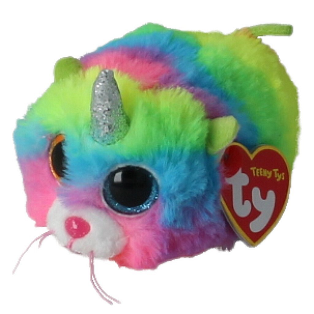Ty Teeny s peluche chat chiné 10 cm