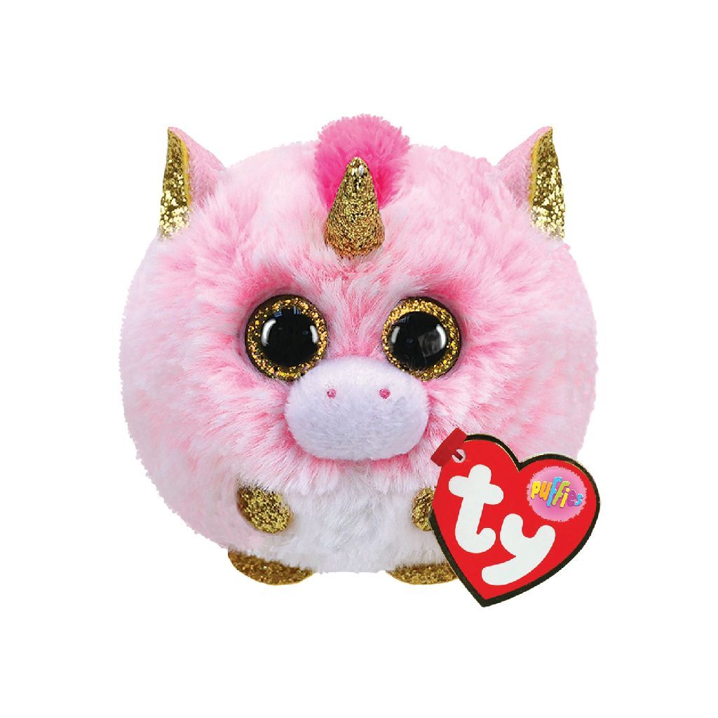 Ty puffies licorne peluche fantaisie 8 cm