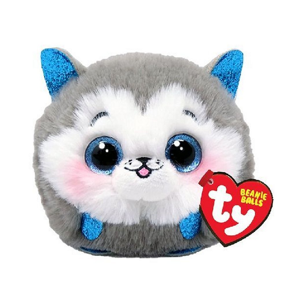 Ty bonnet ty teeny puffies slush husky, 10cm
