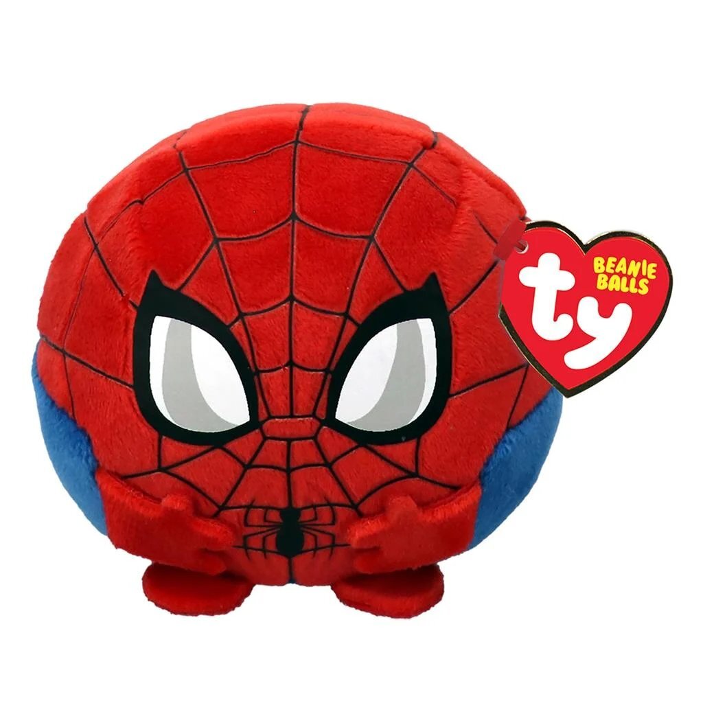 Ty bonnet ty Teeny Puffies - Marvel Spiderman, 10cm