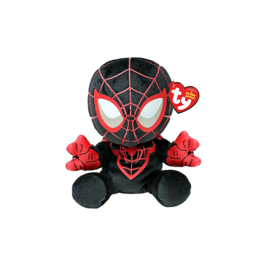 Ty bonnet bébés merveille avengers peluche miles morales 15 cm