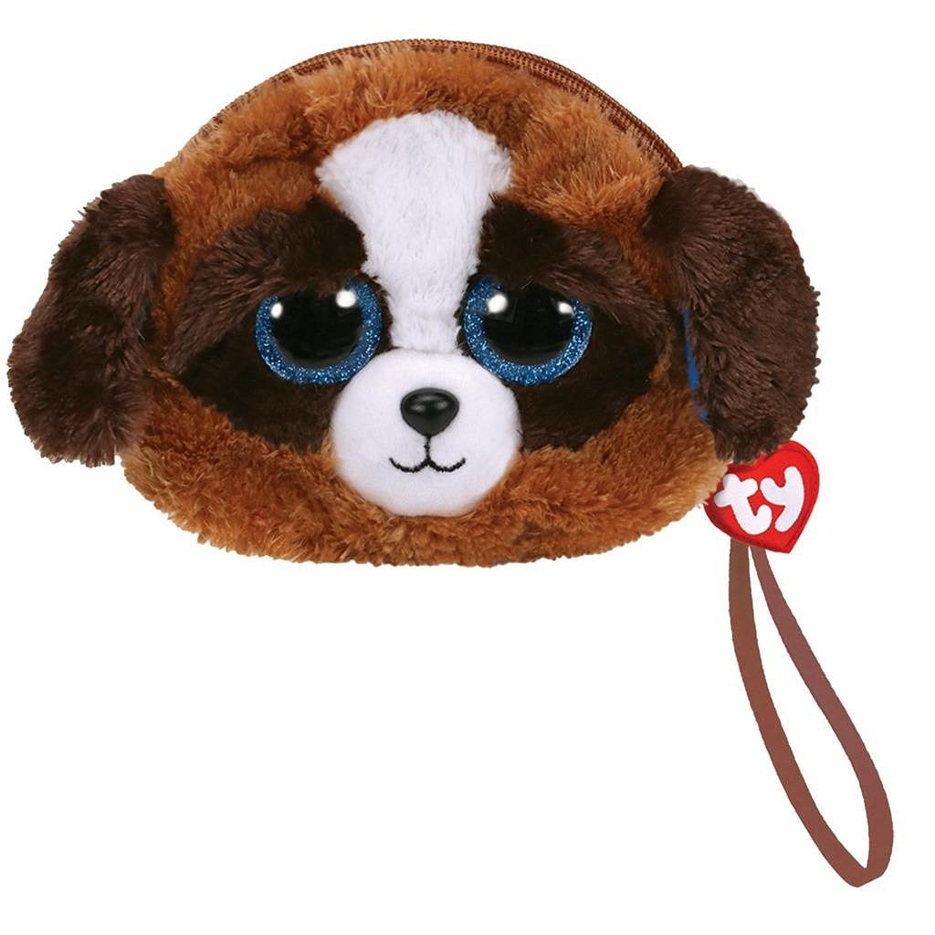 Ty ty gear peluche portefeuille duc avec sangle de transport 20 cm