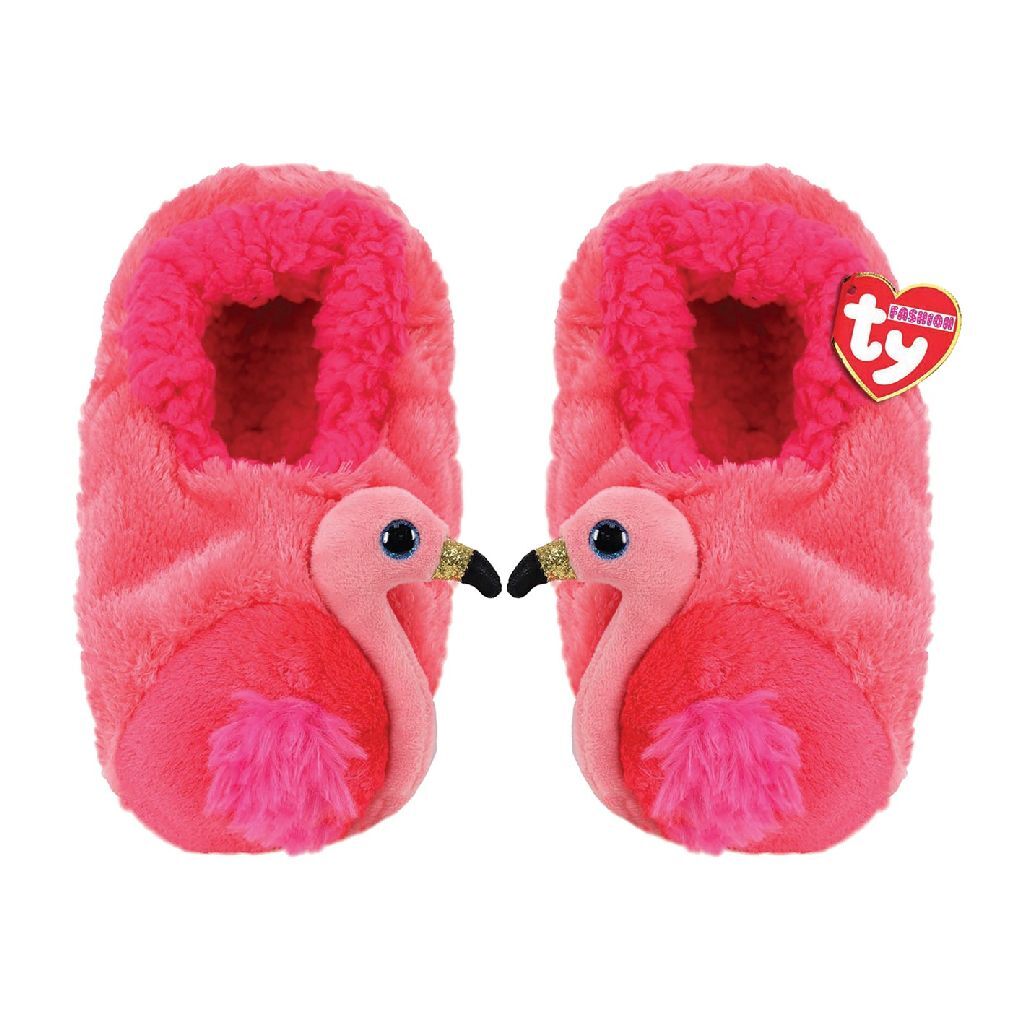 Ty pantoufles mode flamant rose Gilda taille 30-32