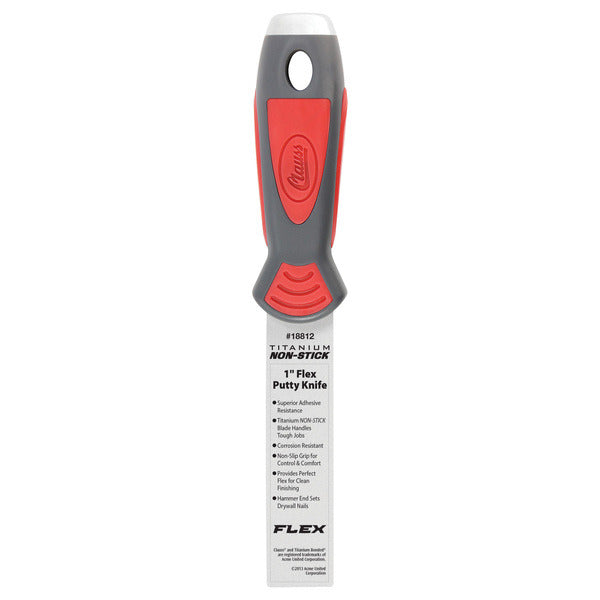 Westcott Westcott AC-E18812 La clause du couteau à mastic est flexible, 21,5 x 3,7 x 2,6 cm en titane