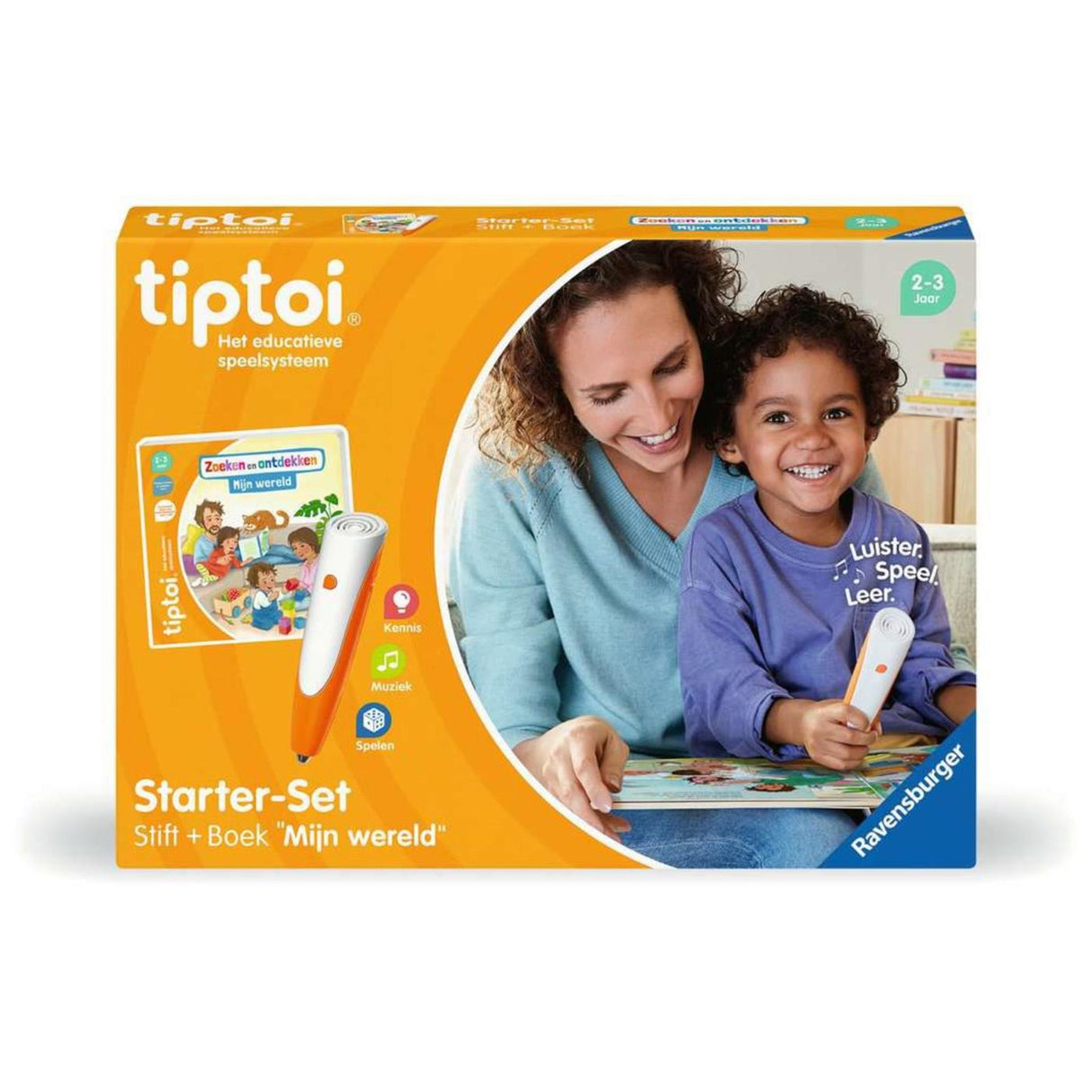 Ravensburger tiptoi® - my world - kit de démarrage - système d'apprentissage interactif
