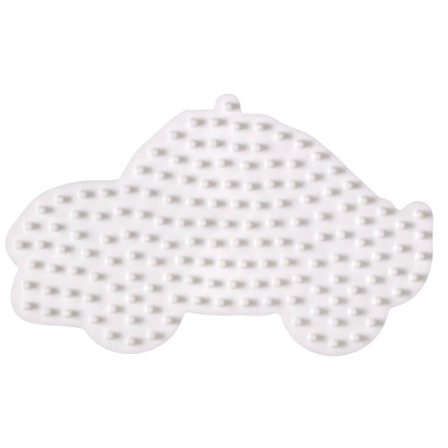 Hama perles thermocollantes plaque de base voiture blanc | 5 pièces