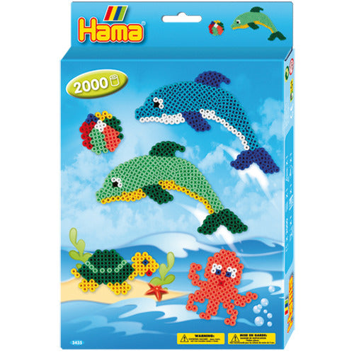 Hama Iron Beads Hama Dolphin's Ironing Beads 2000 pièces