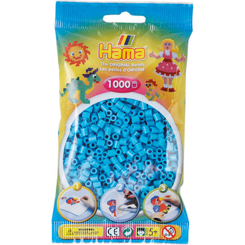 Hama Iron Beads Azure Blue 1000 pièces
