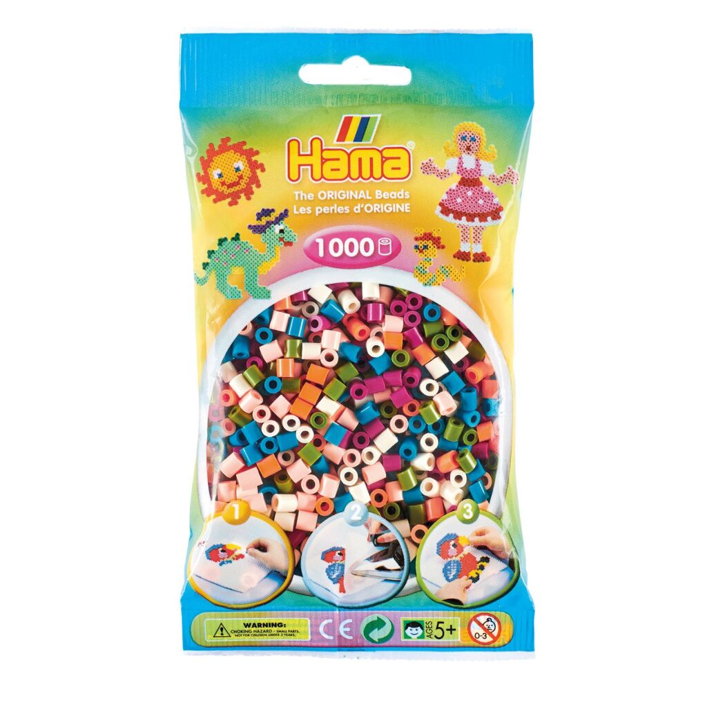 Perles thermocollantes Hama mélangées 1000 pièces