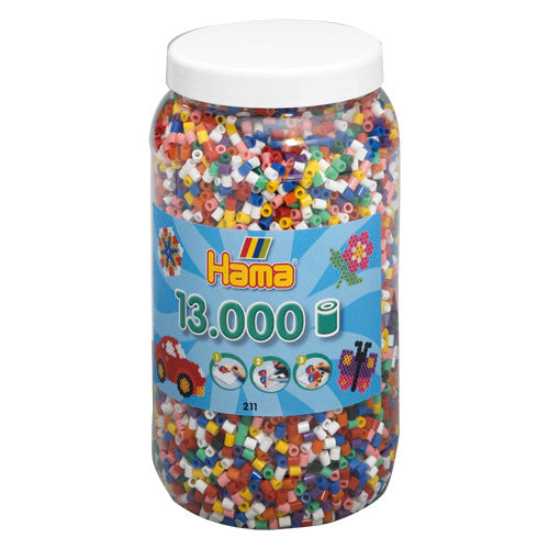 Pot de perles à repasser Hama 13000 pièces