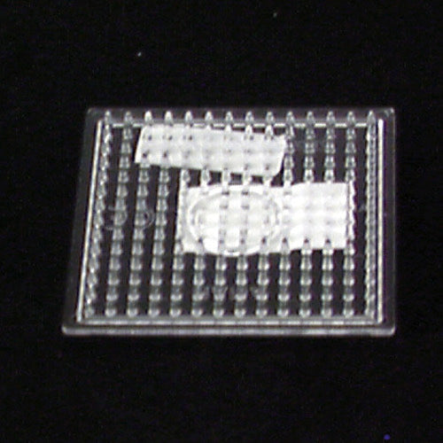 Hama Perles Thermocollantes Plaque de Base Carrée Petite Transparente
