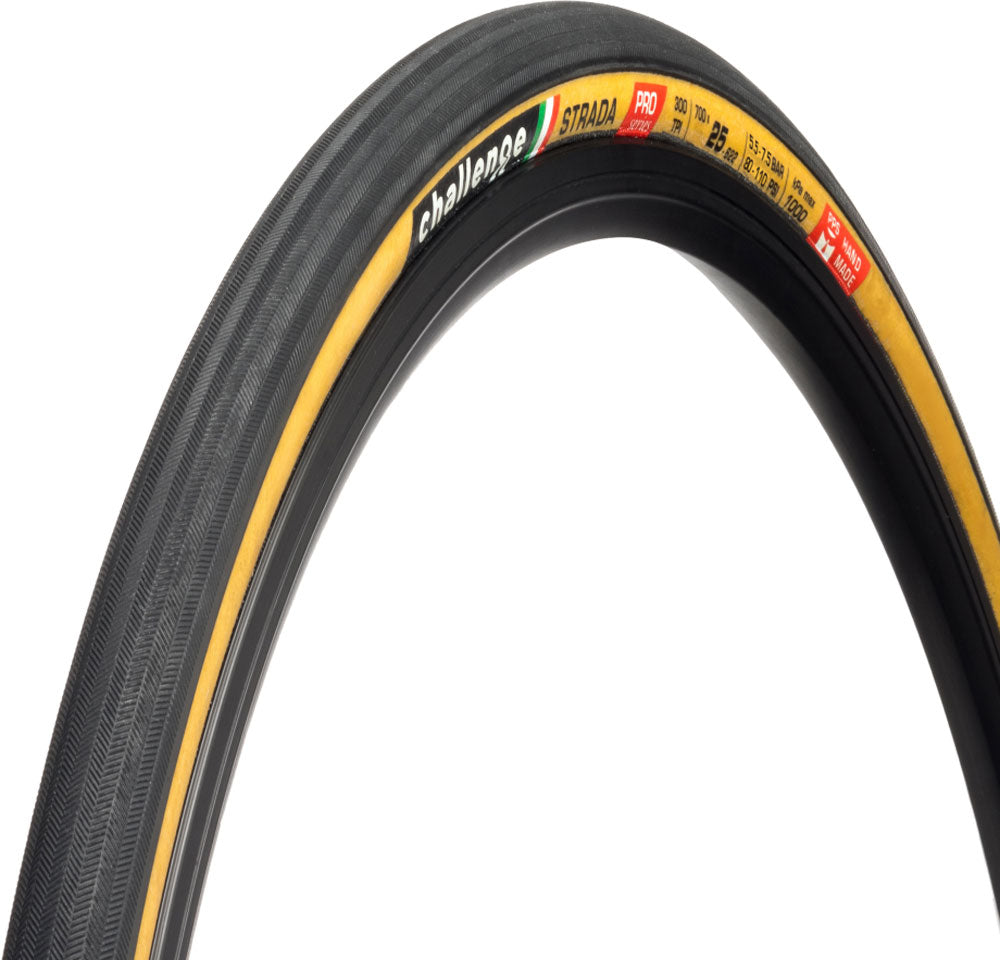 Challenge - Strada Pro OT 700x25c Brun noir