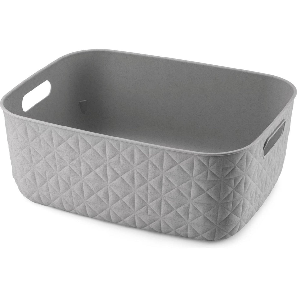 Curver panier de rangement softex m 12,5l taupe
