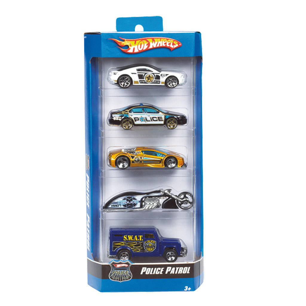 Hot Wheels - Lot de 5 voitures moulées sous pression