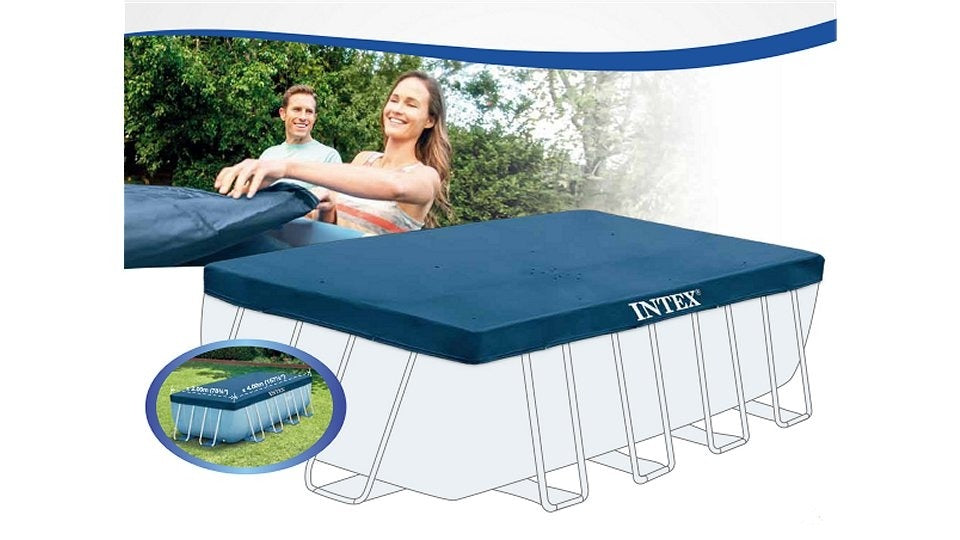 Intex 28037 couverture de piscine à cadre 400x200cm