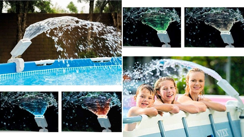 Arroseur de piscine multicolore LED Intex 28089