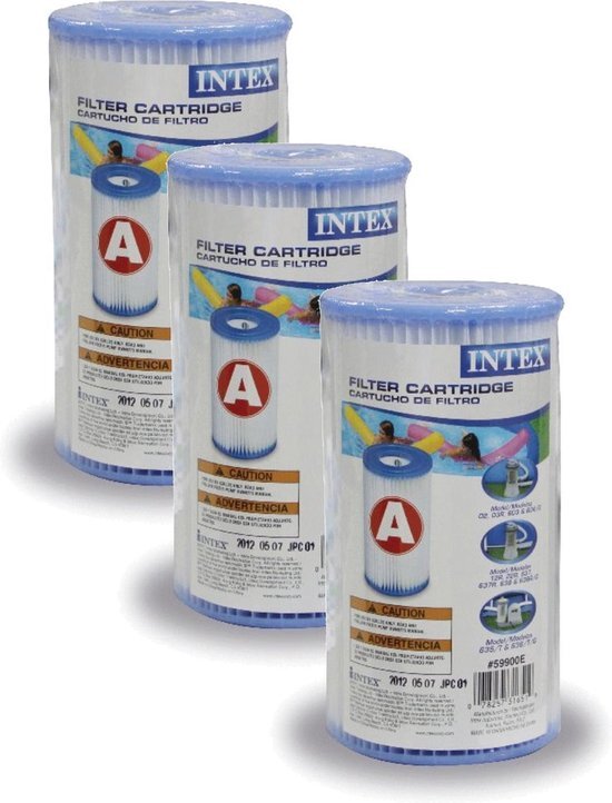 Cartouche filtrante triple Intex 29003 de 3 pièces