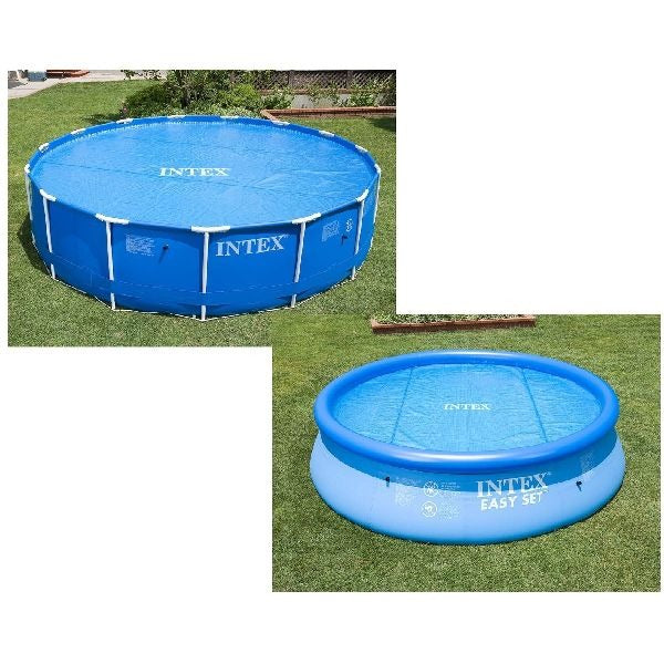 Bâche de couverture solaire Intex 29020 pour piscine de 244 cm