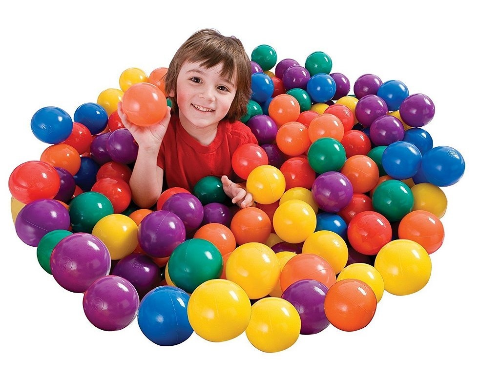 Intex 100 balles pour la piscine à balles 6,5cm