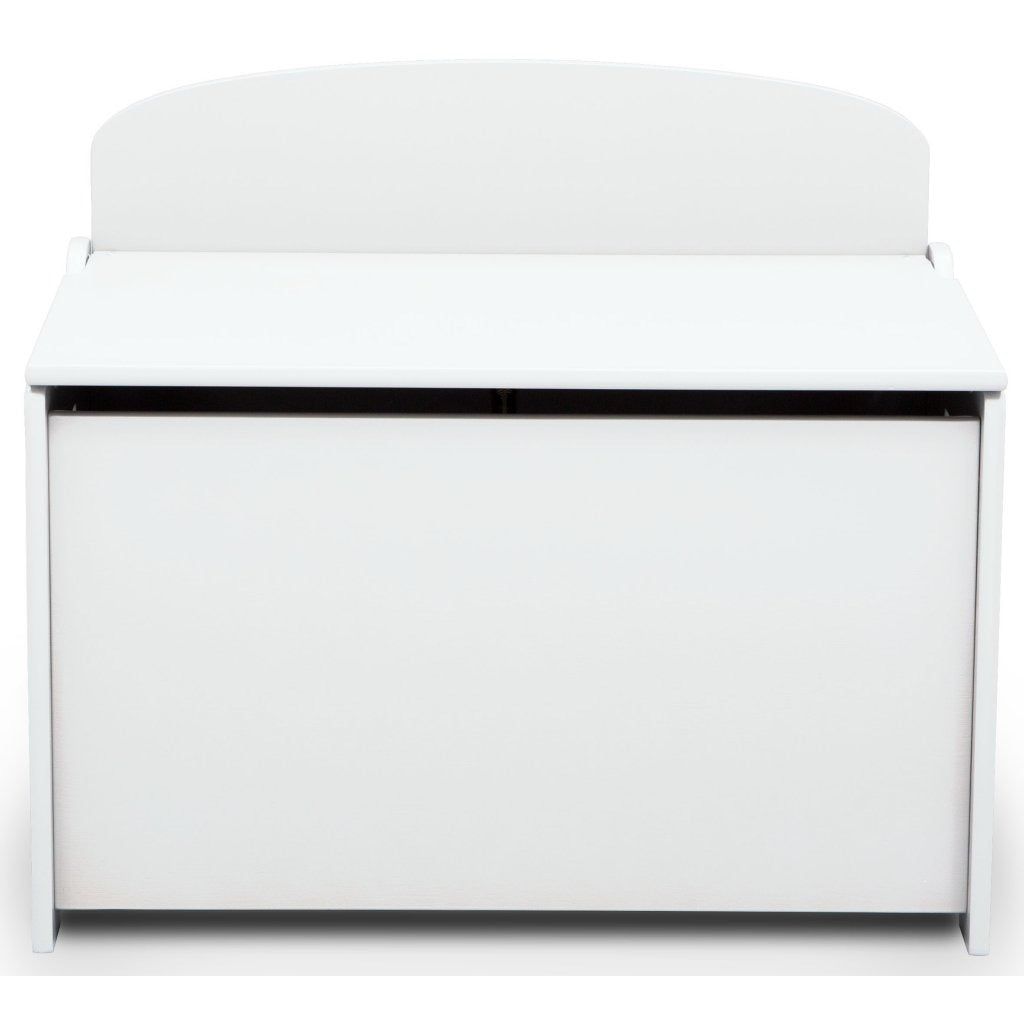 Delta children TB83460GN-130 boîte de rangement en bois avec dossier blanc
