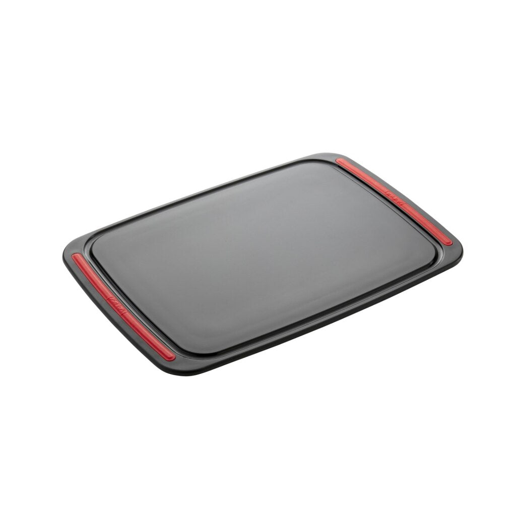 Brund planche à découper facile à découper 41x30x0,8 cm noir rouge