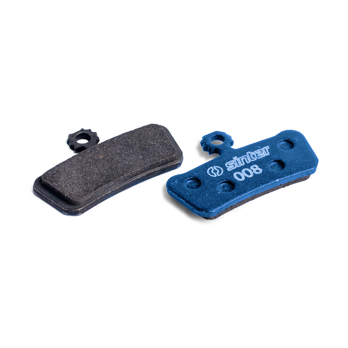 Blocs de frein à disque bleu électrique