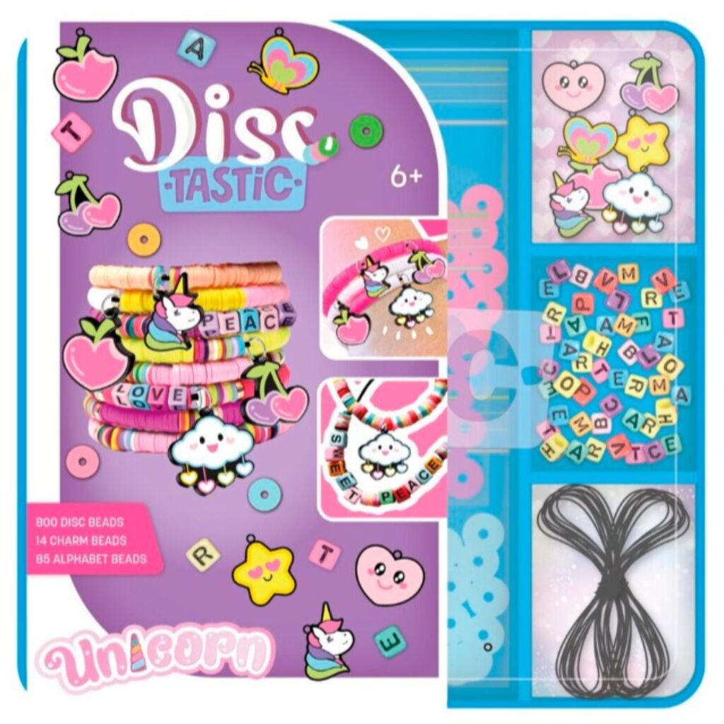 D'autres marques fabriquent des bracelets licorne Disc Tastic.