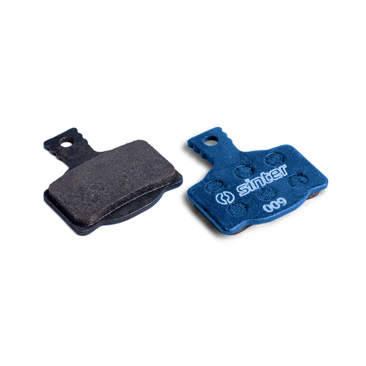 Blocs de frein à disque bleu électrique