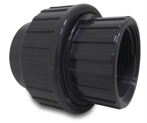Raccord PVC 3 pièces 50mm x 1,1 2 10 bar