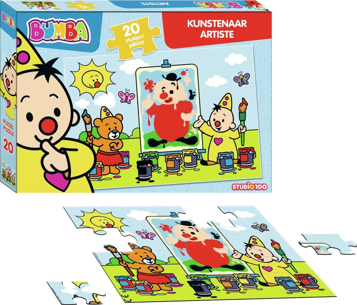 Artiste de puzzle bumba Studio 100, 20 pcs.