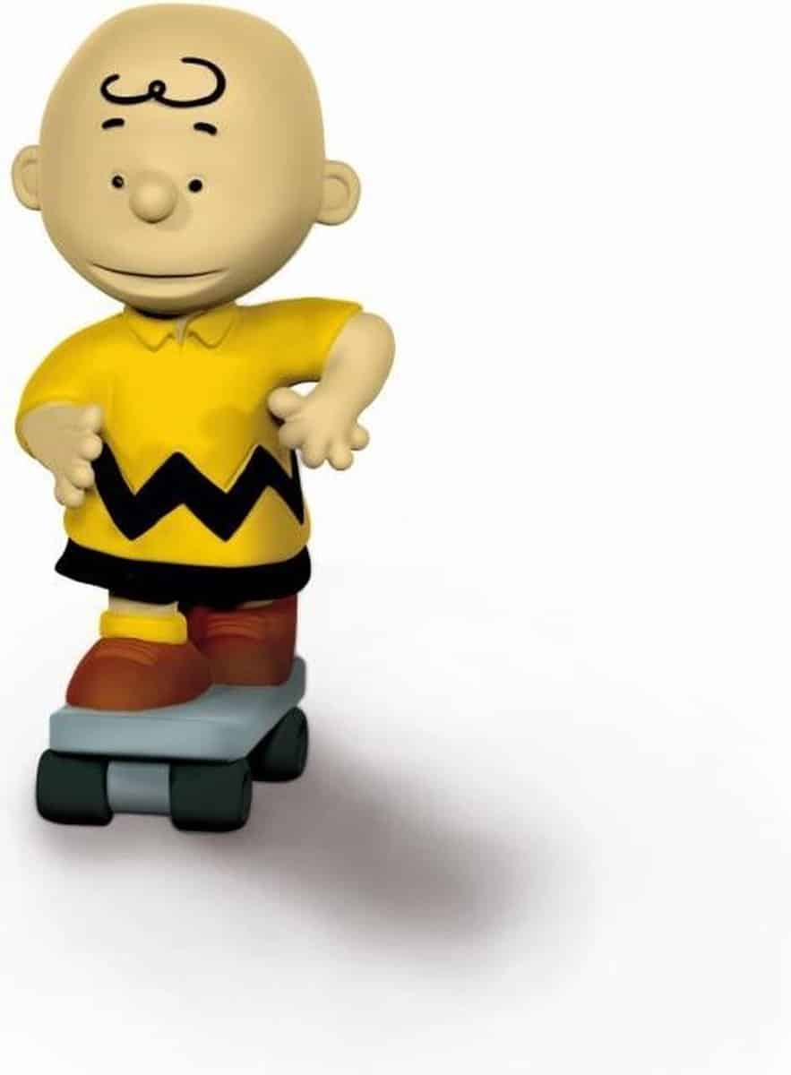 Schleich Snoopy Peanuts Charlie Brown skateur