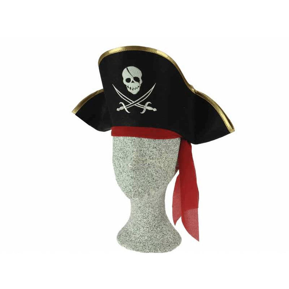 Gerkimex pirate hat embroidered 43x23x15cm