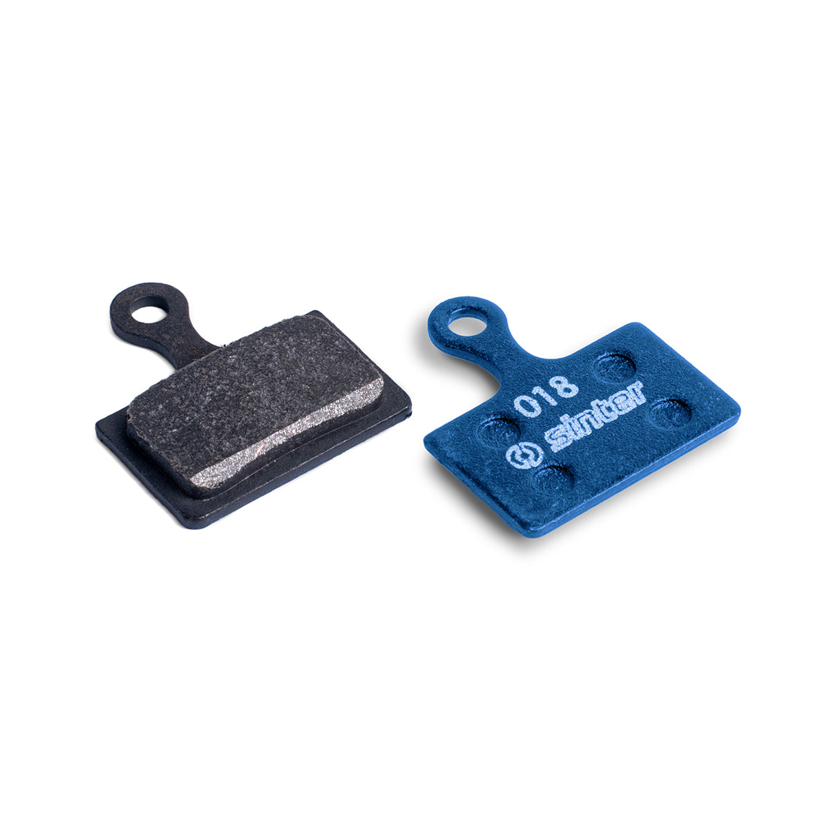 Blocs de frein à disque bleu électrique