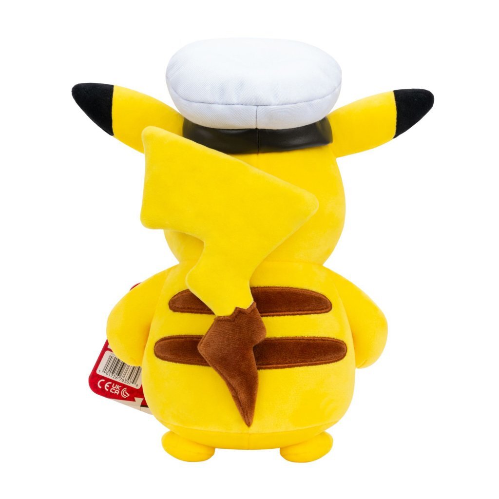 Pokémon Jazwares - peluche 20cm - capitaine pikachu