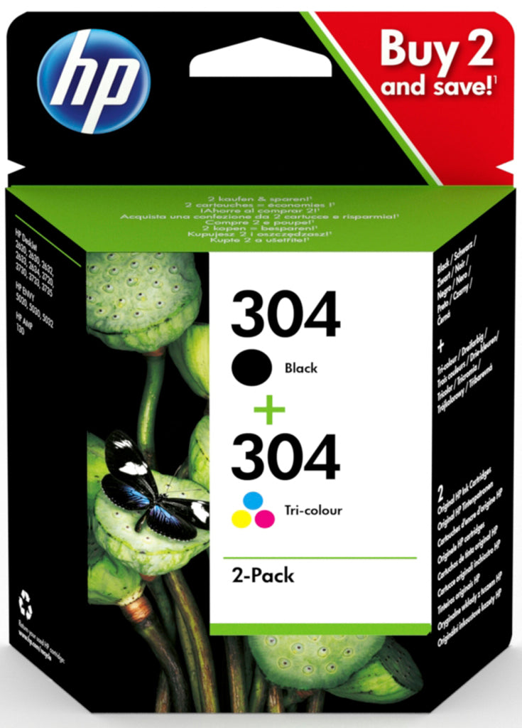 Hp 304 zw et kl combipack 3jb05ae