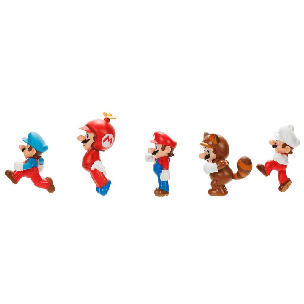 Super Mario Super Mario Figurines 5 Pièces