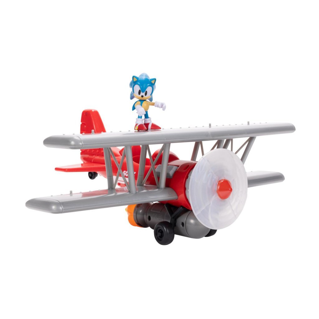 Autres marques Biplan Sonic Tornado incluant une figurine de 6,5 cm